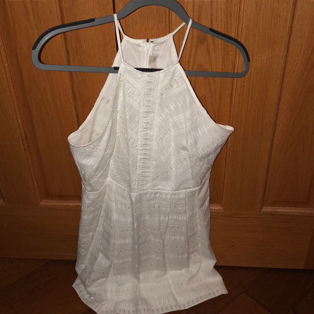 Loft white dress